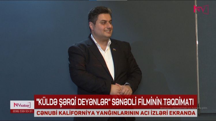 “Küldə şərqi deyənlər” – Los-Anceles yanğınları haqqında filmin təqdimatı keçirilib<font color=red> - VİDEO</font>