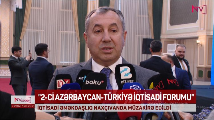 Vüqar Abbasov: "Regional forumlar Naxçıvan və sərhədyanı bölgələr üçün yeni imkanlar açır"<font color=red> - VİDEO</font>