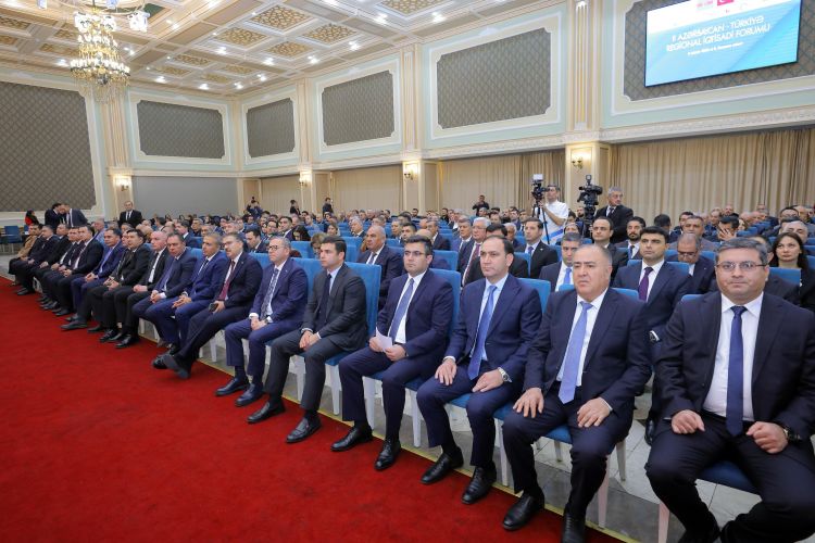 Naxçıvanda 2-ci Azərbaycan-Türkiyə regional iqtisadi forumu keçirilib<font color=red> - FOTOLAR</font>