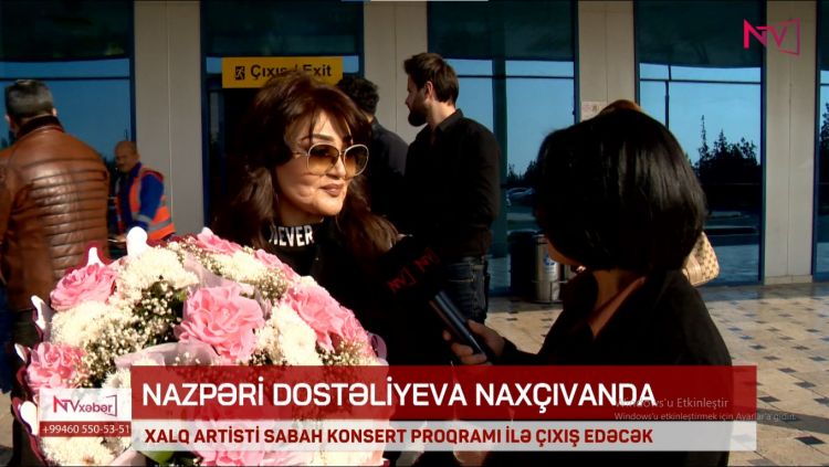 NAZPƏRİ DOSTƏLİYEVA SABAH NAXÇIVANDA KONSERT PROQRAMI İLƏ ÇIXIŞ EDƏCƏK<font color=red> - VİDEO</font>