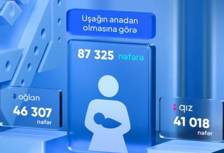 On bir ayda 87,3 mindən çox uşağın anadan olmasına görə proaktiv qaydada birdəfəlik müavinət ödənilib