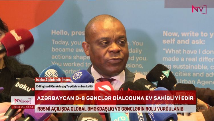 Azərbaycan gənclərinin COP29 təcrübəsini D-8-ə üzv ölkələrin gəncləri ilə bölüşmələrini istəyirik<font color=red> - VİDEO</font>