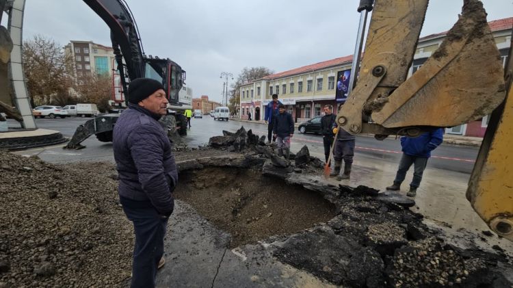 Naxçıvan şəhərinin müəyyən ərazilərinə suyun verilişi dayandırılacaq