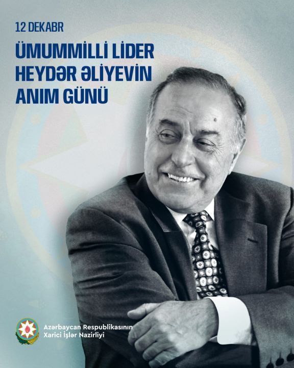 XİN: Heydər Əliyev Azərbaycanın inkişaf tarixində silinməz iz qoyub