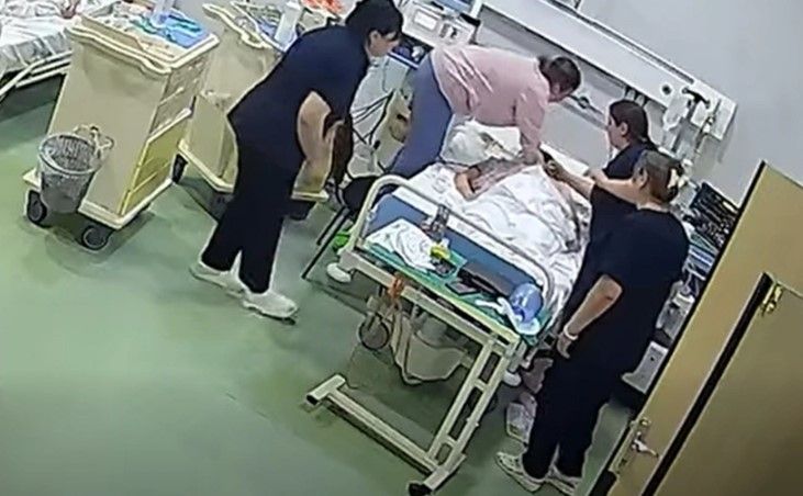 Ürəyi dayanan pasiyent 45 dəqiqə sonra həyata qaytarılıb