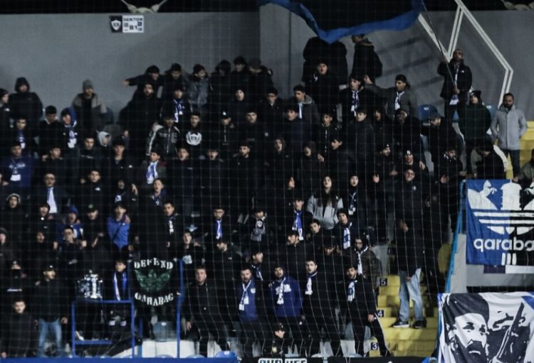 “Qarabağ” azarkeşlərinə görə cərimələnib