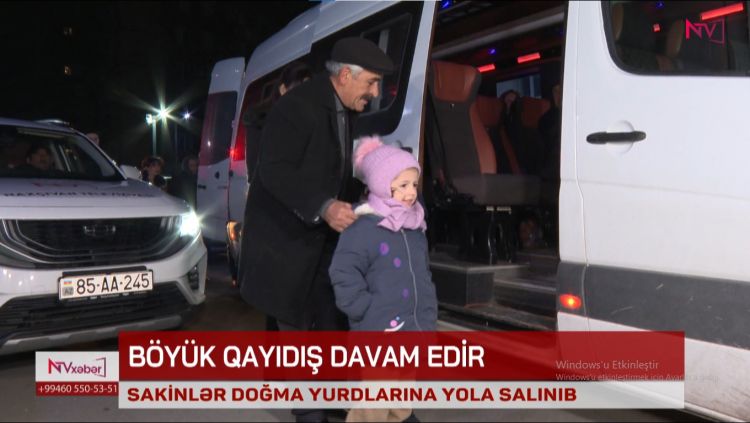 BÖYÜK QAYIDIŞ DAVAM EDİR<font color=red> - VİDEO</font>