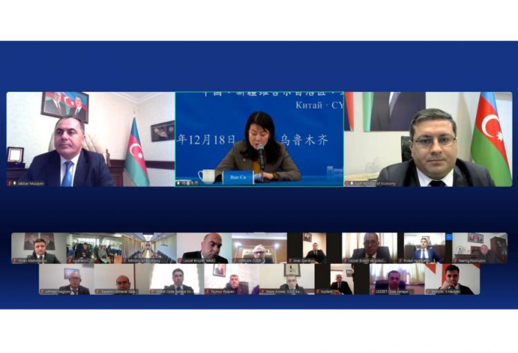 Naxçıvan və Urumçi şəhərləri arasında iqtisadi əlaqələrin inkişaf perspektivləri müzakirə edilib