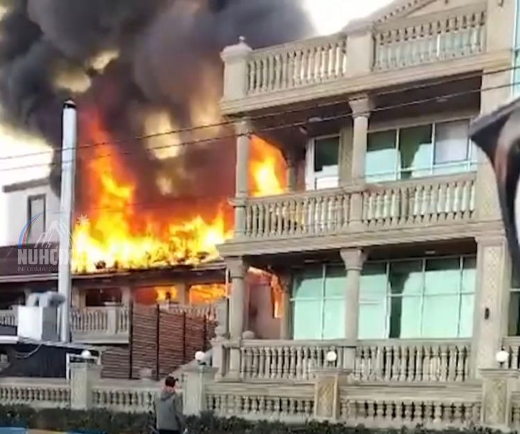 Novxanıda restoranda baş verən yanğın söndürülüb<font color='red'> - YENİLƏNİB</font>