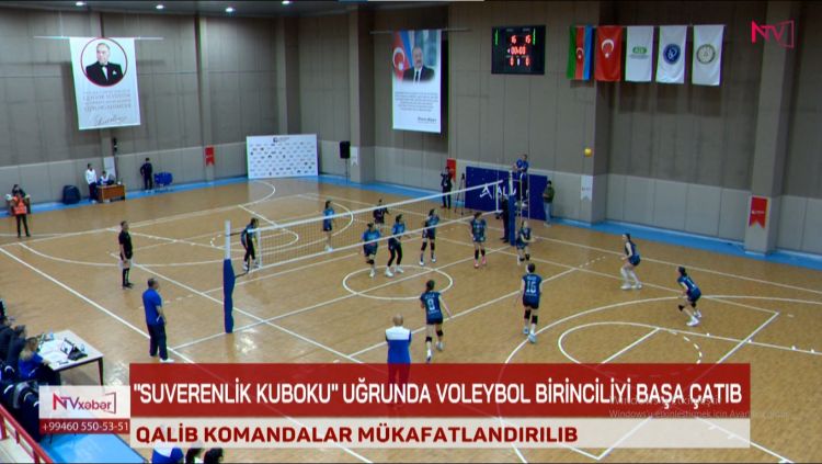  “Suverenlik kuboku” uğrunda voleybol birinciliyi başa çatıb <font color=red> - VİDEO</font>