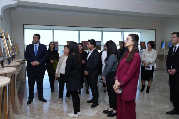 NDU-da Miniatür sərgisi təşkil olunub<font color=red> - FOTOLAR</font>