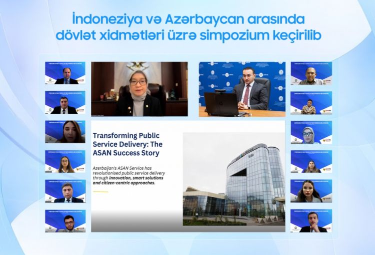 İndoneziya və Azərbaycan arasında dövlət xidmətləri üzrə simpozium keçirilib