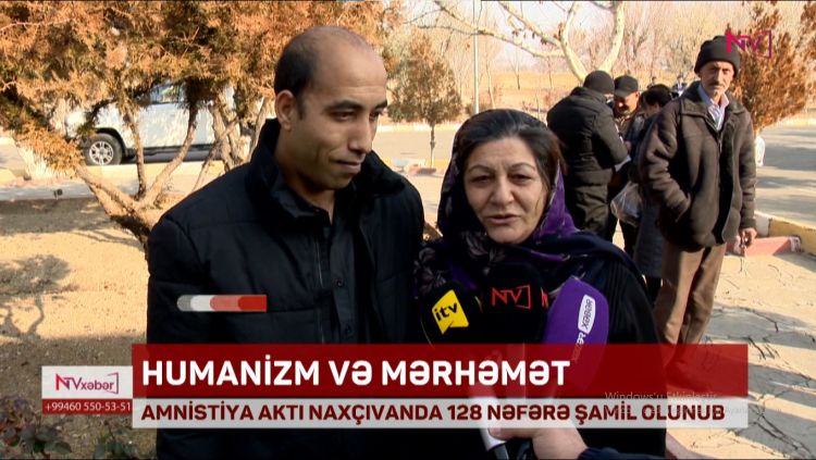 AMNİSTİYA AKTI NAXÇIVANDA 128 NƏFƏRƏ ŞAMİL OLUNUB<font color=red> - VİDEO</font>