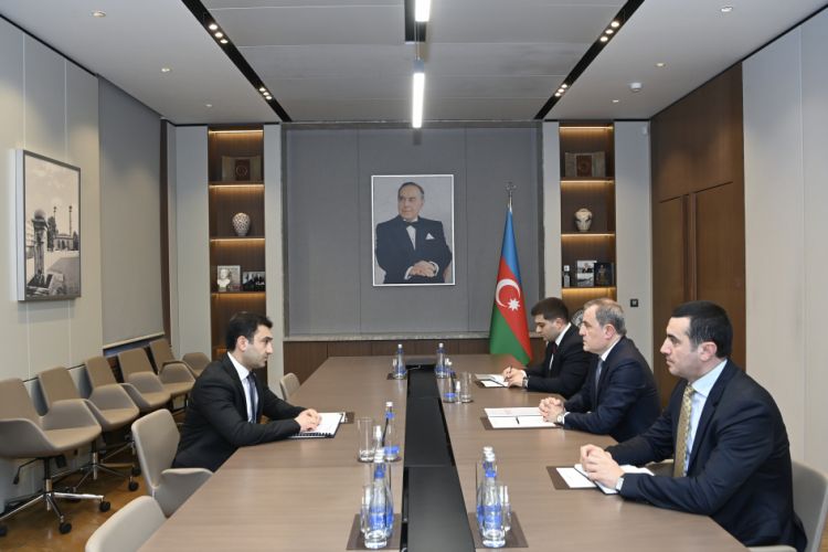 Ceyhun Bayramov Beynəlxalq Mülki Müdafiə Təşkilatının Baş katibi ilə görüşüb<font color=red> - FOTOLAR</font>