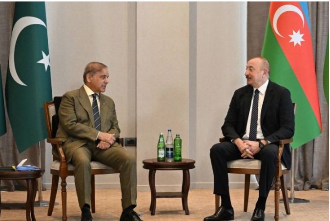 Şahbaz Şərif Azərbaycan Prezidentini təbrik edib