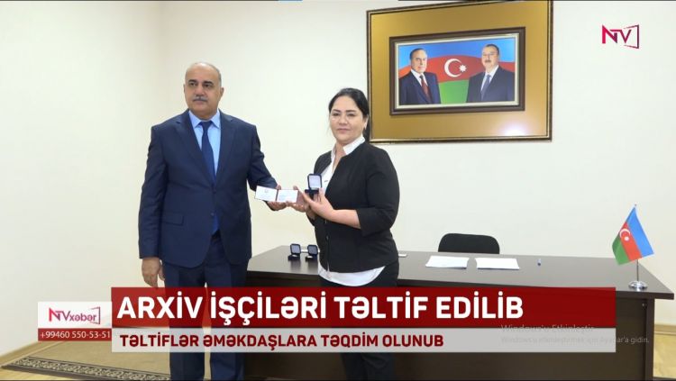 NAXÇIVANDA ARXİV İŞÇİLƏRİ TƏLTİF EDİLİB<font color=red> - VİDEO</font>