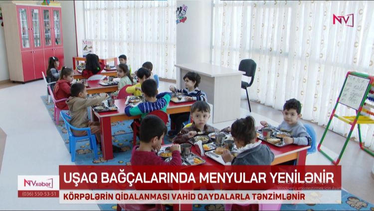 KÖRPƏLƏRİN QİDALANMASI VAHİD QAYDALARLA TƏNZİMLƏNİR<font color=red> - VİDEO</font>