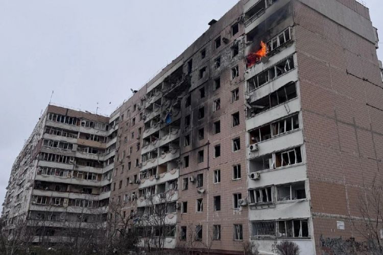 Rusiya Zaporojyeyə hücum edib