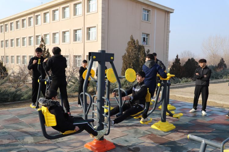 Sədərək rayon Sədərək kəndində açıq hava idman qurğuları istifadəyə verilib<font color=red> - FOTOLAR</font>