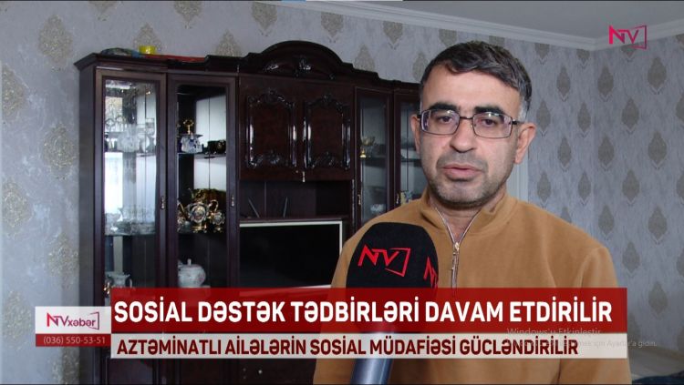 NAXÇIVANDA AZTƏMİNATLI AİLƏLƏRİN SOSİAL MÜDAFİƏSİ GÜCLƏNDİRİLİR<font color=red> - VİDEO</font>