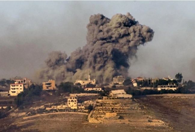 İsrail Livana zərbə endirib