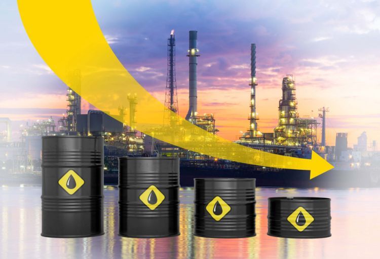 Dünya birjalarında neft ucuzlaşıb