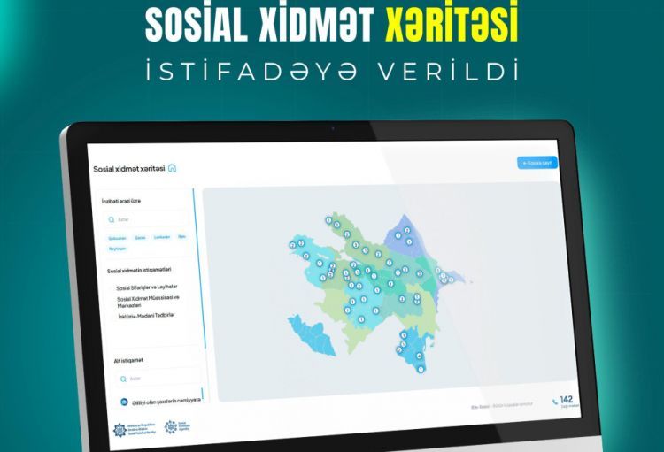 Sosial Xidmət Xəritəsi istifadəyə verilib