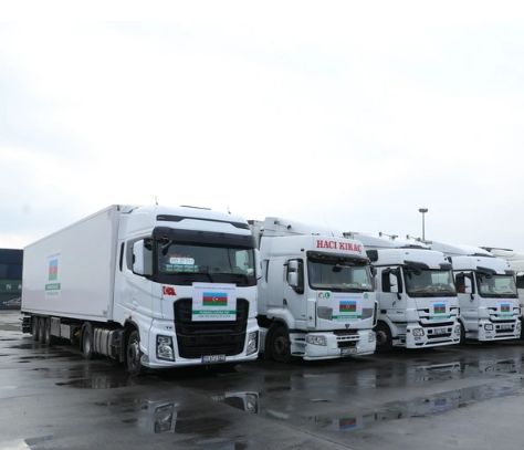 Bu il Azərbaycan Suriyaya 200 ton humanitar yardım göndərib 