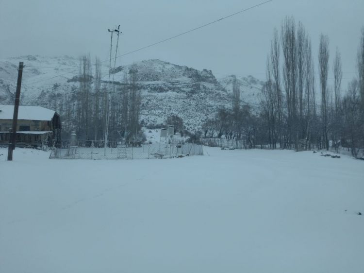 Naxçıvanın dağlıq ərazilərində qarın hündürlüyü 29 sm-ə çatıb