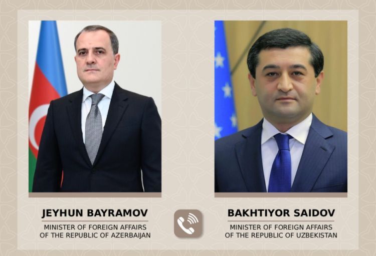 Azərbaycanla Özbəkistan arasında ikitərəfli və regional məsələlər ətrafında fikir mübadiləsi aparılıb