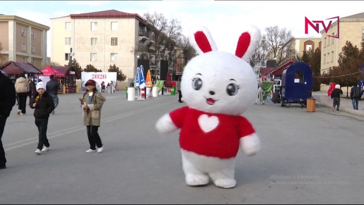 NAXÇIVANDA QIŞ FESTİVALI DAVAM EDİR<font color=red> - VİDEO</font>