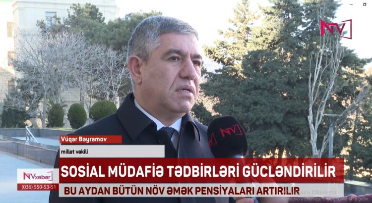 BU AYDAN BÜTÜN NÖV ƏMƏK PENSİYALARI ARTIRILIR<font color=red> - VİDEO</font>