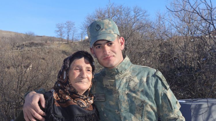 Şuşakənd ilk əsgərini qarşılayıb<font color=red> - FOTOLAR</font>