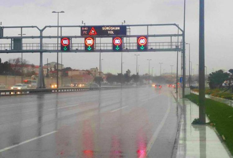 Paytaxt yollarında endirilən sürət həddi bərpa edilib