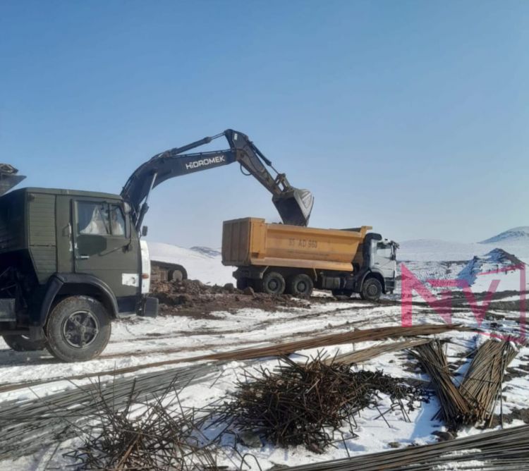 Əlincə çayından Bənəniyar gölünə 6,5 km-lik yeni beton kanal salınır
