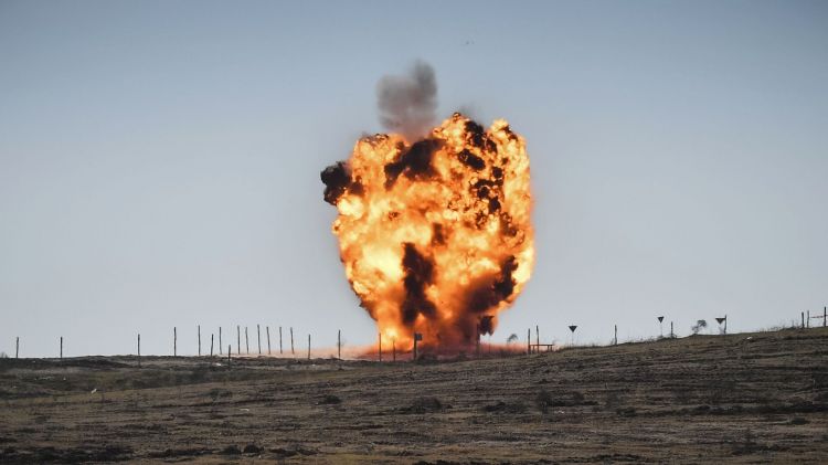 Ağdərədə minaya düşən şəxsin ayağı amputasiya olunub