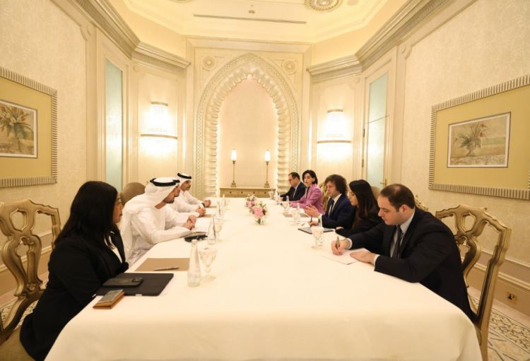 Gürcüstanın Baş naziri və Əbu-Dabi Limanlar Qrupunun Regional İcraçı direktoru Orta dəhlizi müzakirə edib