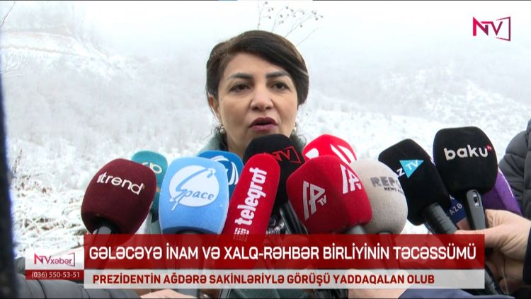 Ağdərənin Heyvalı kəndində il ərzində daha 50 evin bərpası nəzərdə tutulur<font color=red> - VİDEO</font>