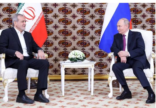 Pezeşkian Putinə İranda vəziyyətin normallaşması üzrə atılan addımlar barədə məlumat verib