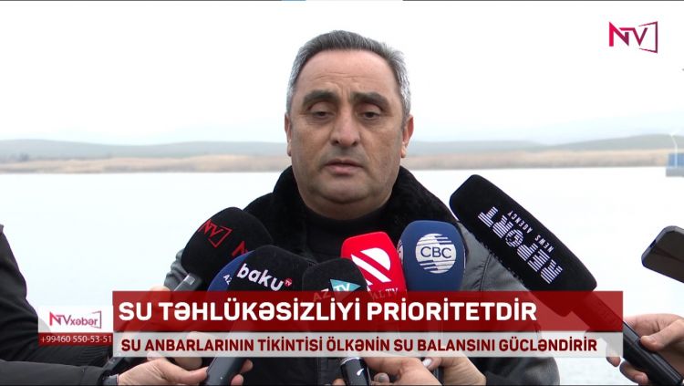 İŞĞALDAN AZAD EDİLƏN ƏRAZİLƏRDƏ SU TƏSƏRRÜFATI YENİDƏN QURULUR<font color=red> - VİDEO</font>