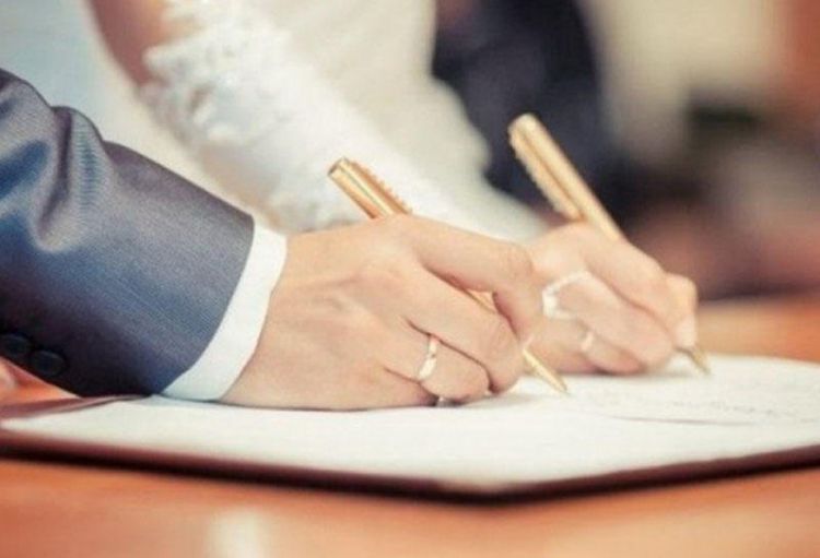 Ötən ilin yanvar-noyabr ayları ərzində 45 minə yaxın nikah bağlanıb