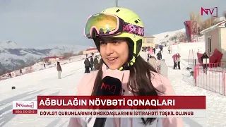 NÖVBƏTİ 59 NƏFƏR ÜÇÜN AĞBULAQ İSTİRAHƏT MƏRKƏZİNDƏ İKİ GÜNLÜK QIŞ İSTİRAHƏTİ<font color=red> - VİDEO</font>