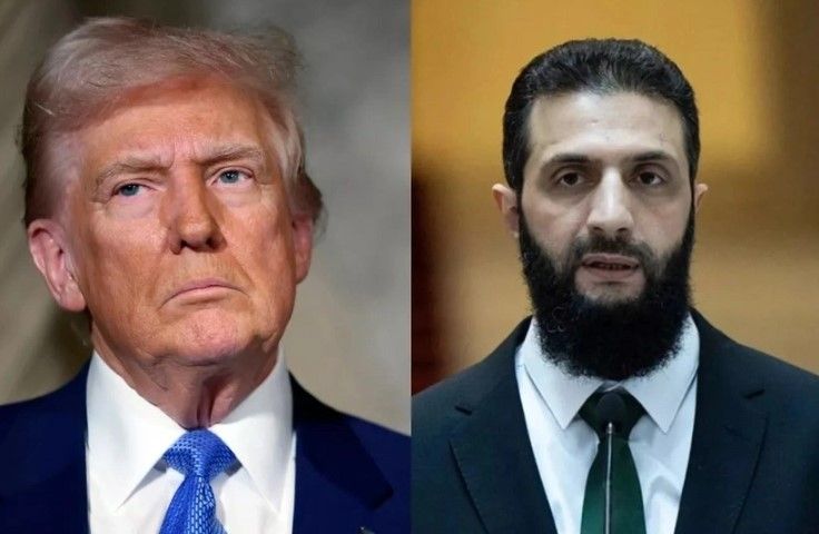 Əl Şaraa Trampla Suriyadakı vəziyyəti müzakirə edib