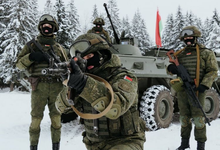 Belarusda qoşunların döyüş hazırlığının yoxlanılması aparılır