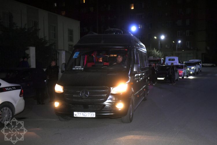 Zəngilan rayonuna növbəti köç karvanı yola salınıb<font color=red> - FOTOLAR</font>