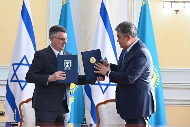 Qazaxıstan və İsrail vizasız rejim haqqında memorandum imzalayıb