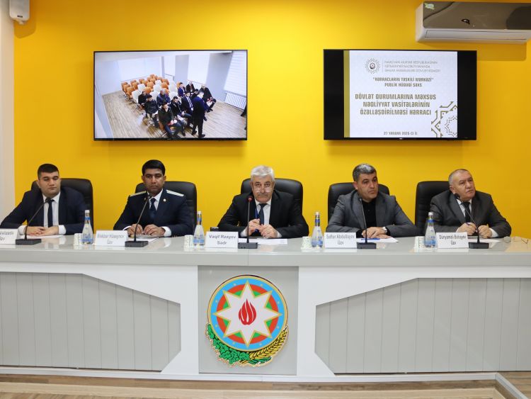 Naxçıvanda 5 nəqliyyat vasitəsi hərrac yolu ilə özəlləşdirilib<font color=red> - FOTOLAR</font>