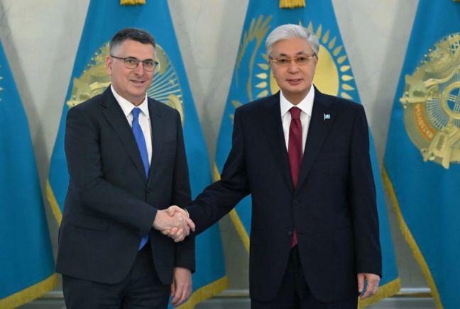 Qazaxıstan Prezidenti və İsrail XİN başçısı ikitərəfli əməkdaşlığın genişləndirilməsini müzakirə ediblər