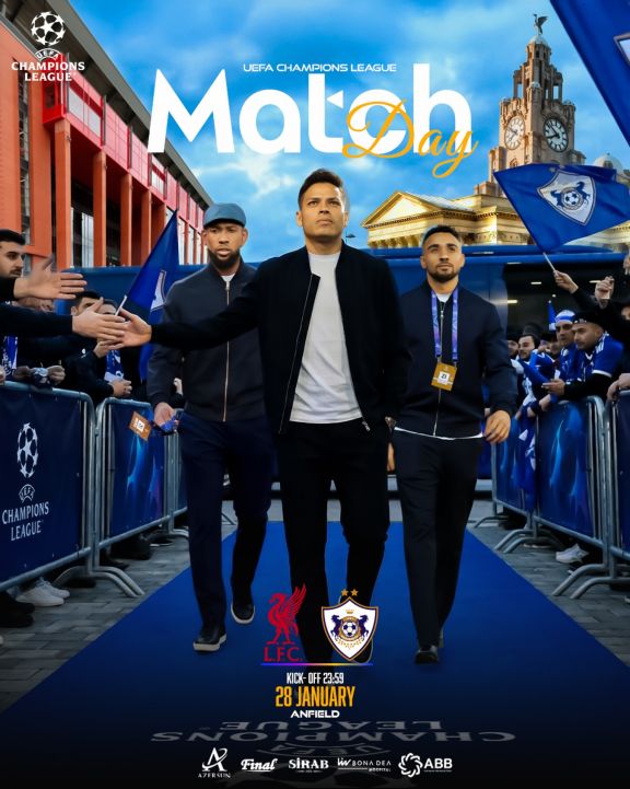 UEFA Çempionlar Liqası: "Qarabağ" bu gün "Liverpul"la üz-üzə gələcək