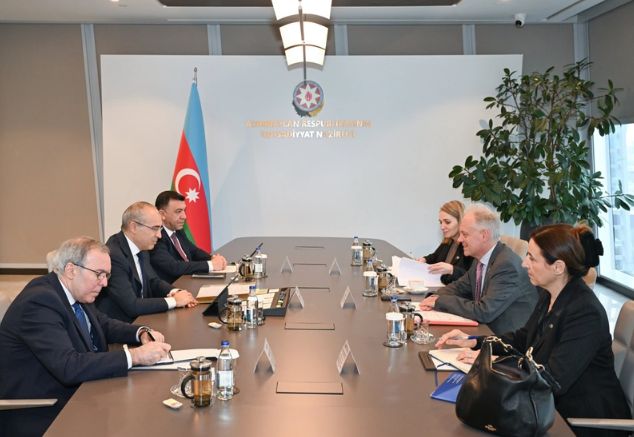 Azərbaycan Aİ ilə iqtisadi əməkdaşlığın perspektivlərini müzakirə edib<font color=red> - FOTOLAR</font>